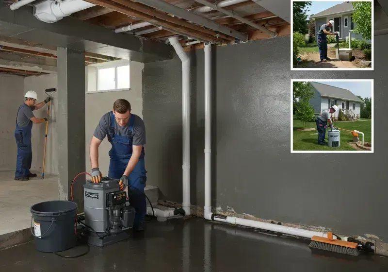 Basement Waterproofing and Flood Prevention process in Rosenhayn, NJ